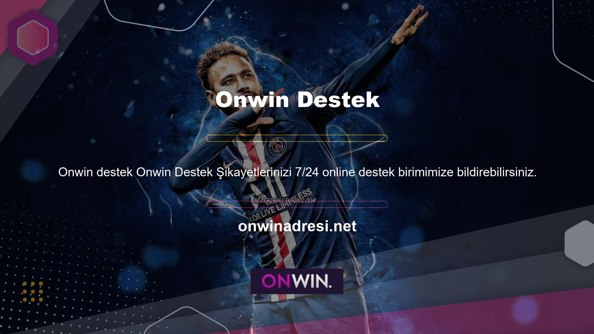 Onwin, kullanıcı odaklı bir bahis şirketi olarak bilinir